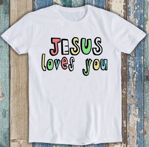 Shirt jesus liebt - jesus, dich
