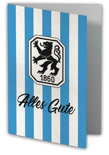Tsv 1860 münchen grußkarte - 1860,
