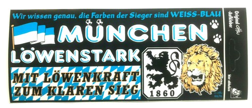Tsv 1860 münchen aufkleber - 1860,